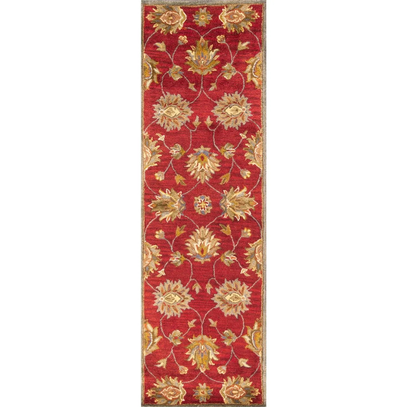 Syriana 6003 Allover Kashan Red Rug - Baconco