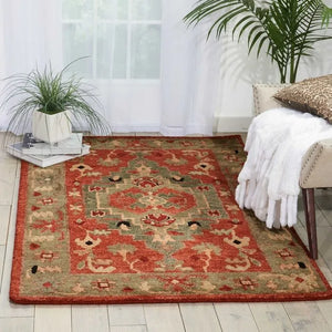 Tahoe TA01 Rust Rug - Baconco