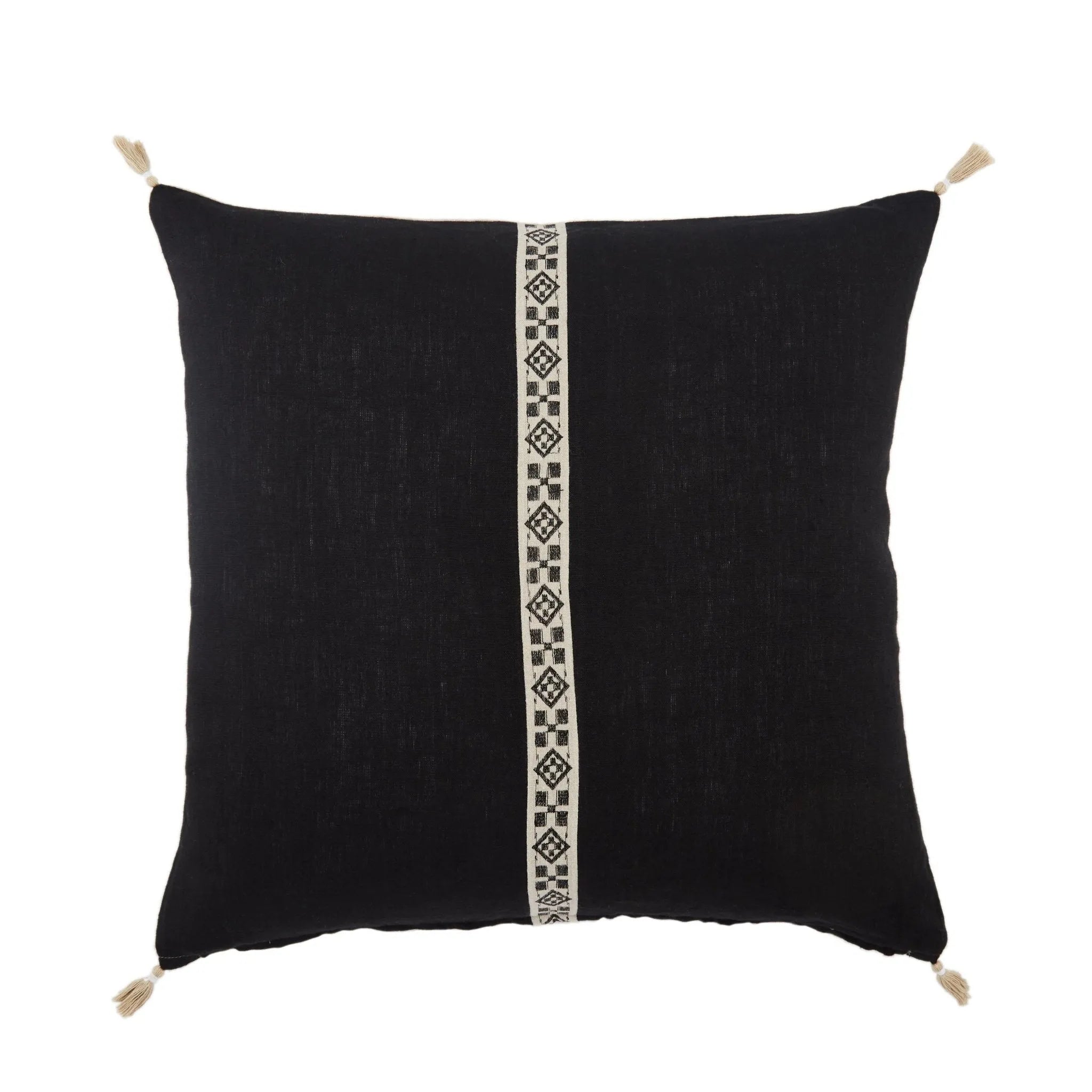 Taiga Tga02 Loma Black/Ivory Pillow - Baconco