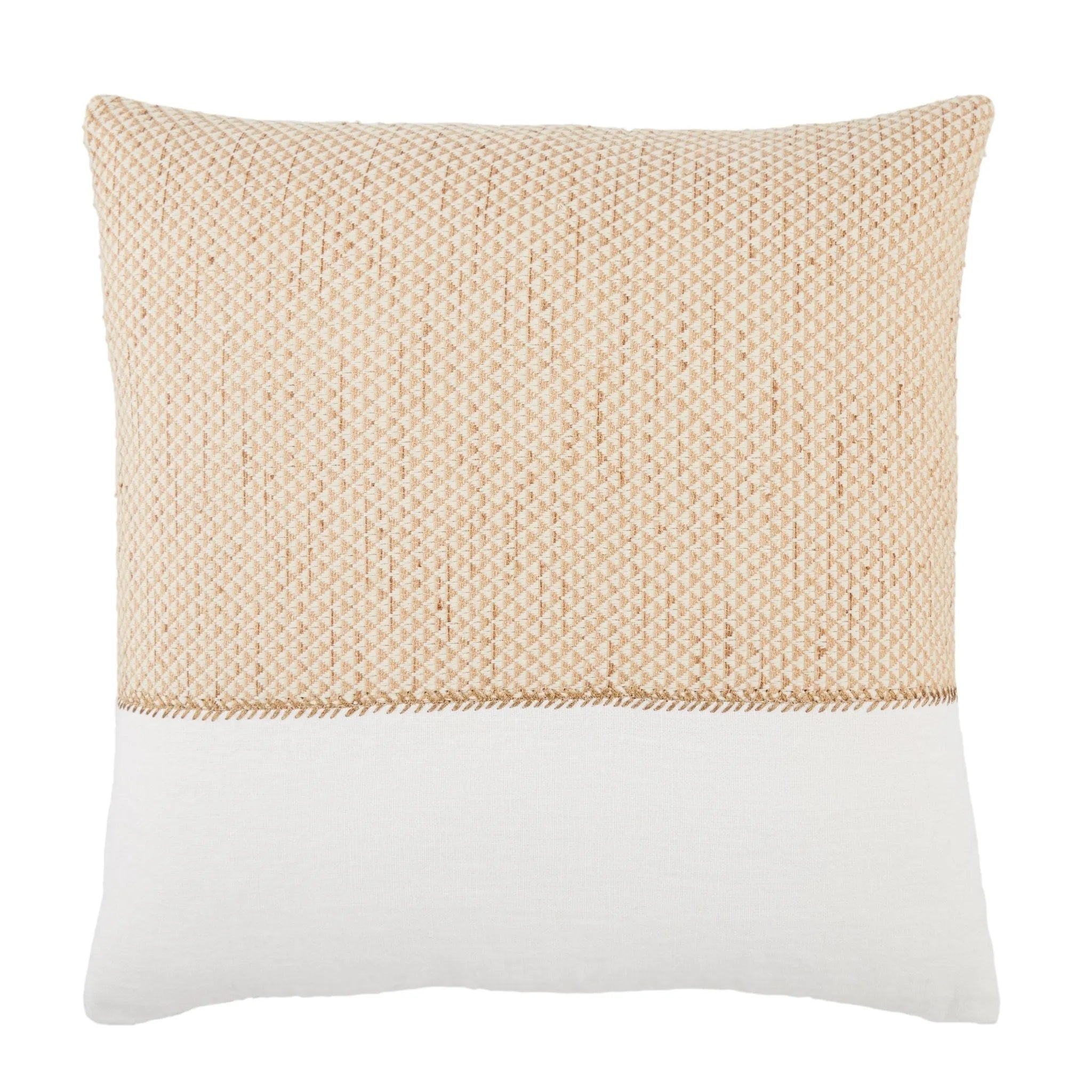 Taiga Tga08 Sila Gold/White Pillow - Baconco