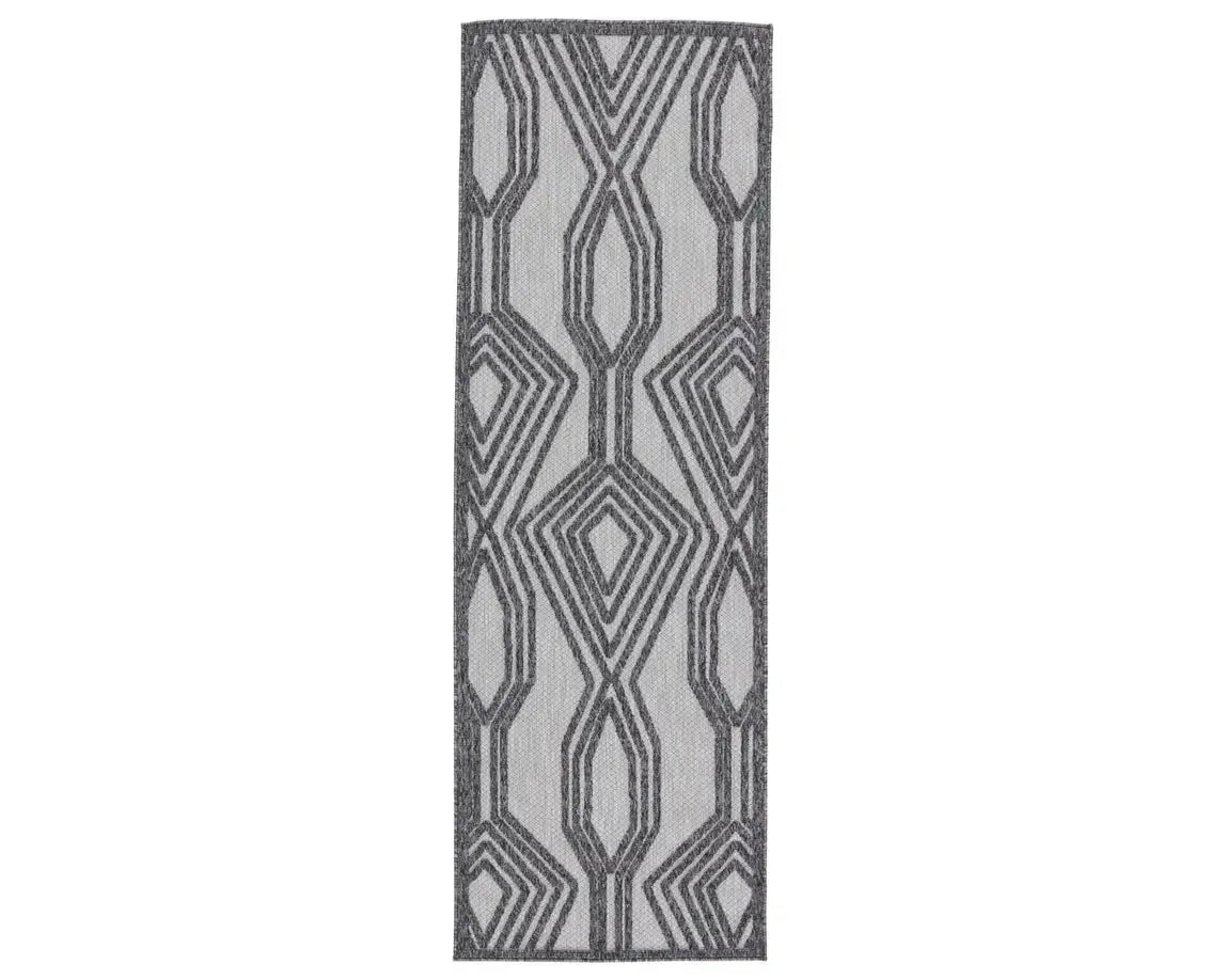 Tajiri TNC05 Dark Grey/Silver Rug - Baconco