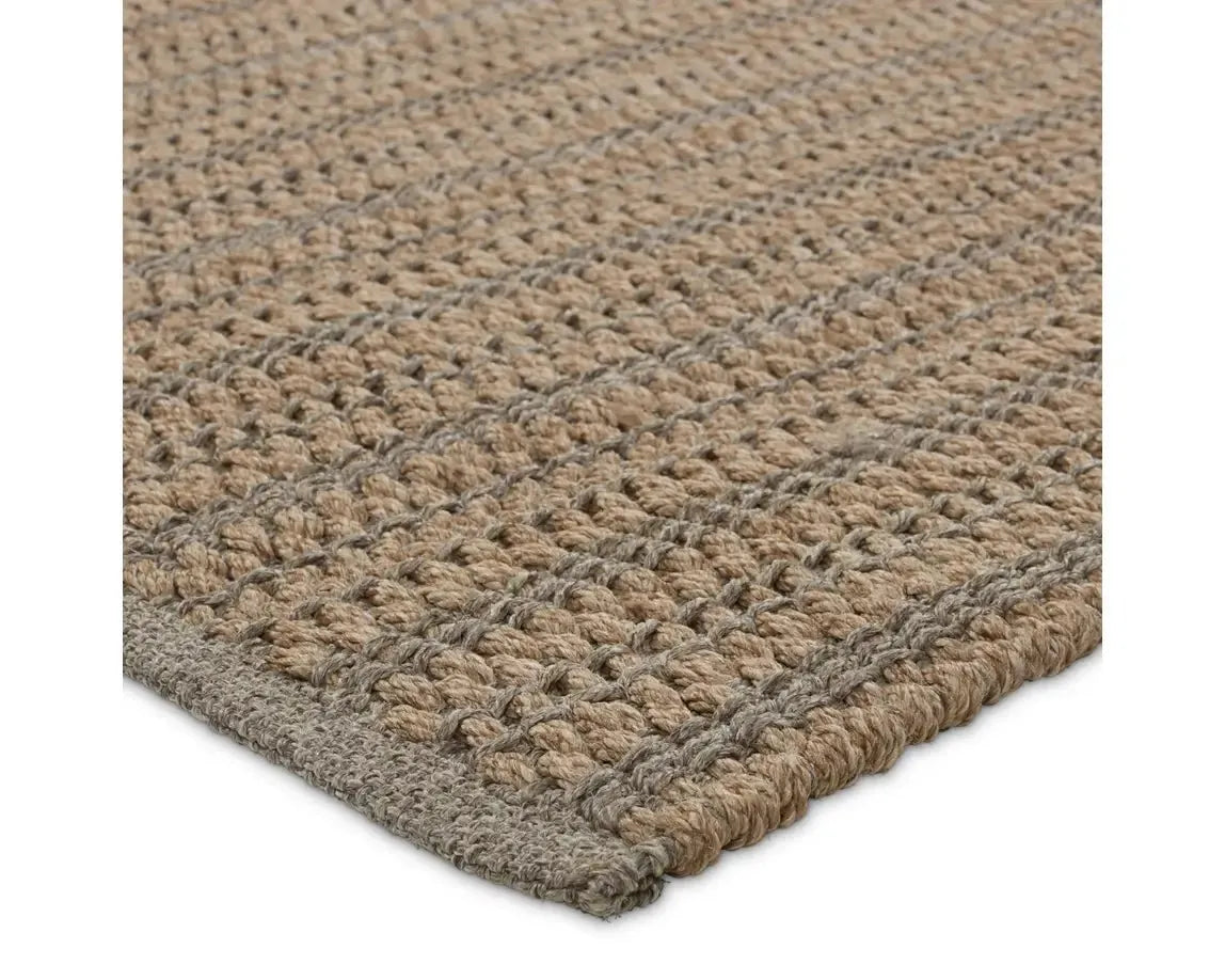 Talin TLN01 Tan/Grey Rug - Baconco