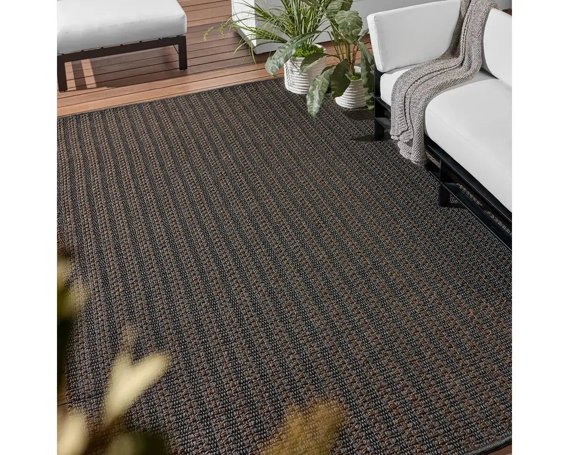 Talin TLN03 Grey/Brown Rug - Baconco