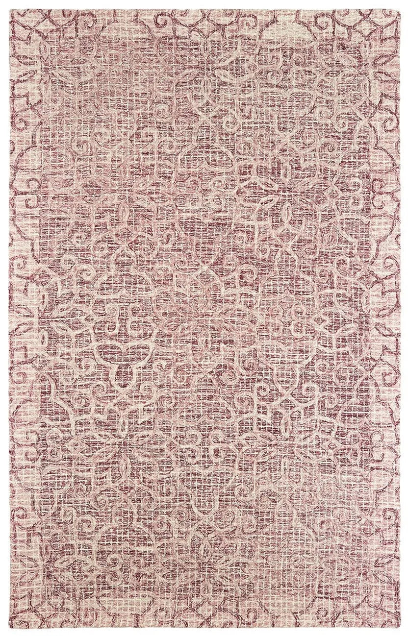 Tallavera 55601 Pink Ivory Rug - Baconco