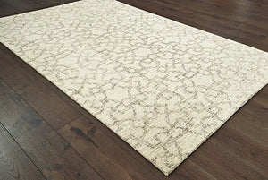 Tallavera 55608 Tan Ivory Rug - Baconco