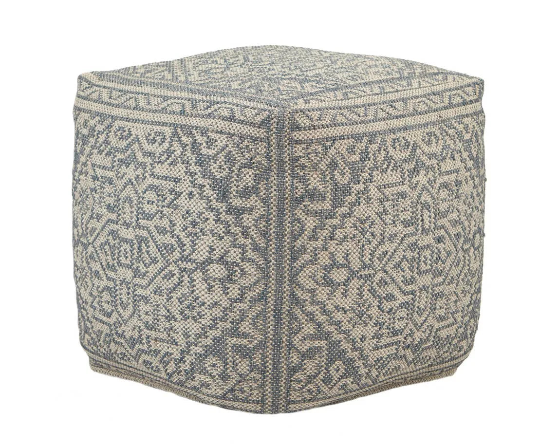 Tandem TDM01 Slate/Light Grey Pouf - Baconco