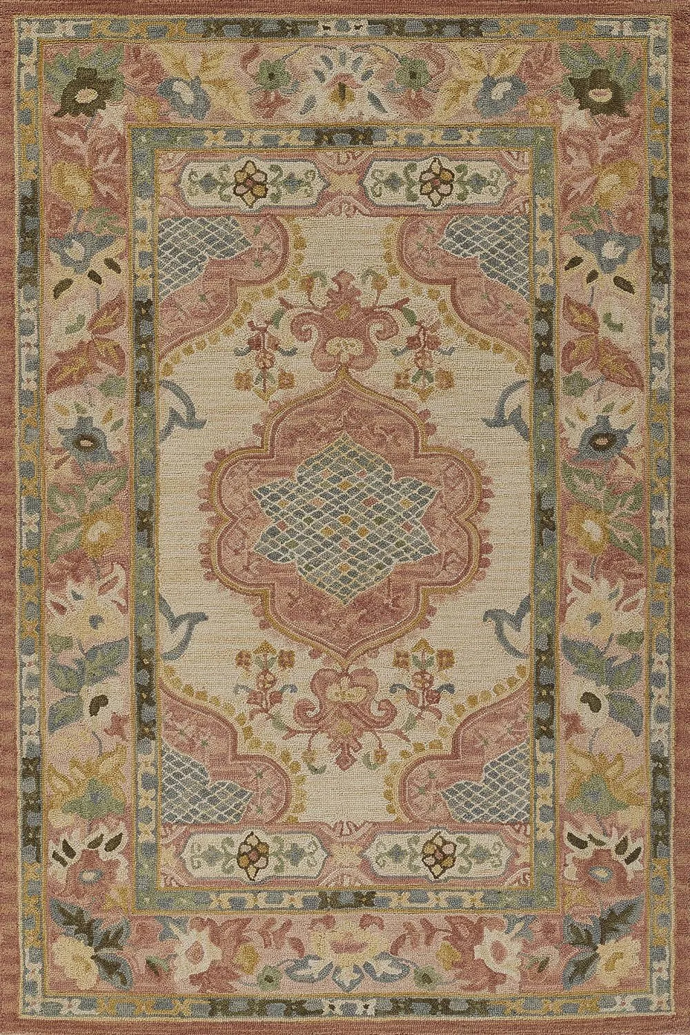 Tangier TAN-21 Rose Rug - Baconco