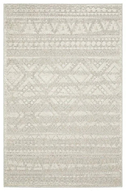 Tangier TAN01 White/Ivory Rug - Baconco