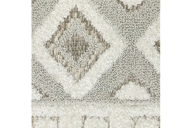 Tangier TAN06 Grey/Ivory Rug - Baconco