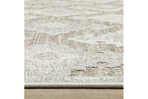 Tangier TAN08 Ivory/Grey Rug - Baconco