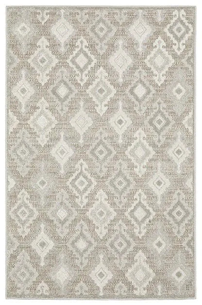 Tangier TAN08 Ivory/Grey Rug - Baconco