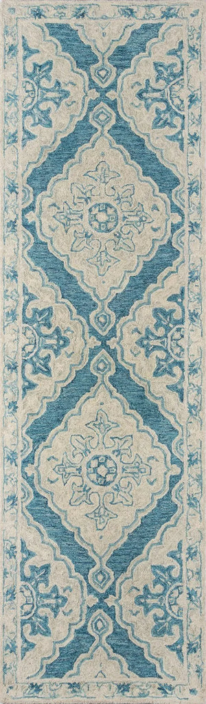 Tangier TAN36 Blue Rug - Baconco