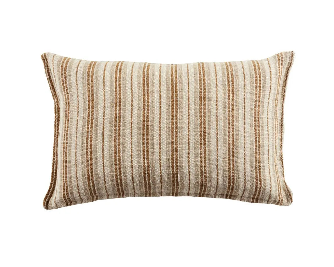 Tanzy TAN02 Cream/Gold Pillow - Baconco