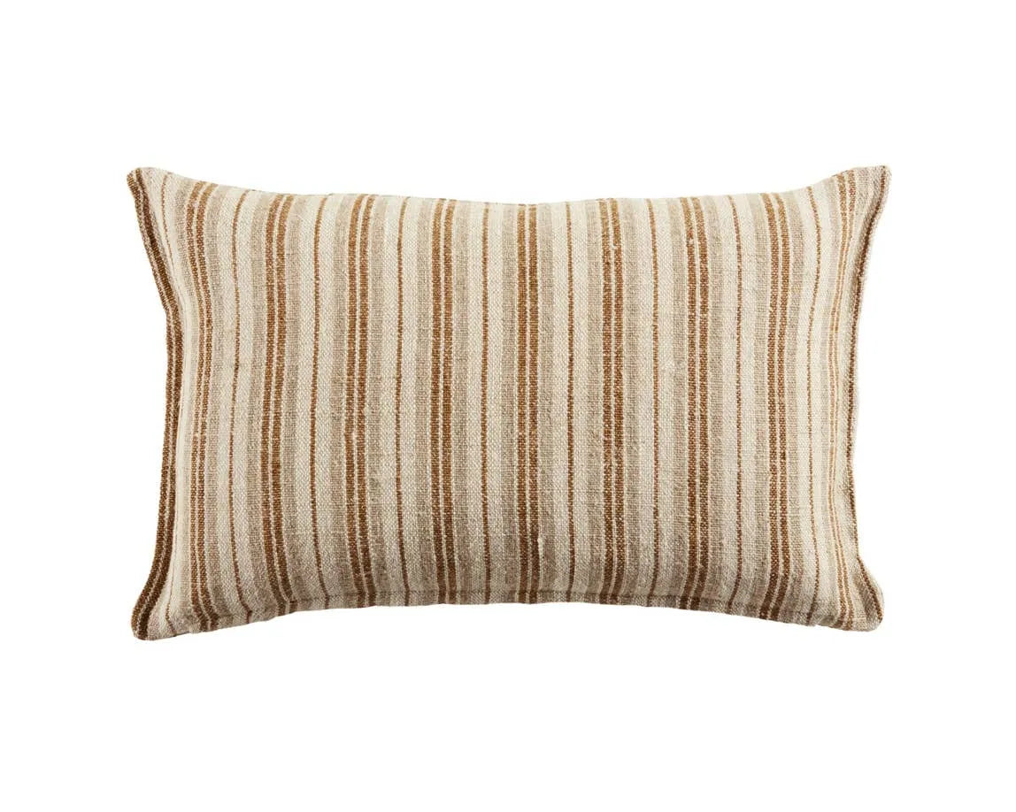 Tanzy TAN02 Cream/Gold Pillow - Baconco