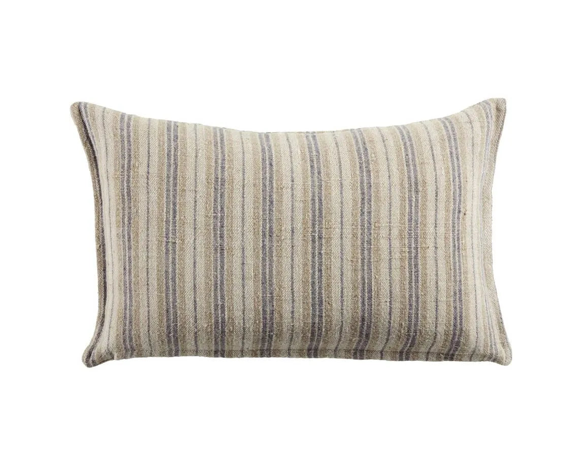 Tanzy TAN04 Cream/Grey Pillow - Baconco