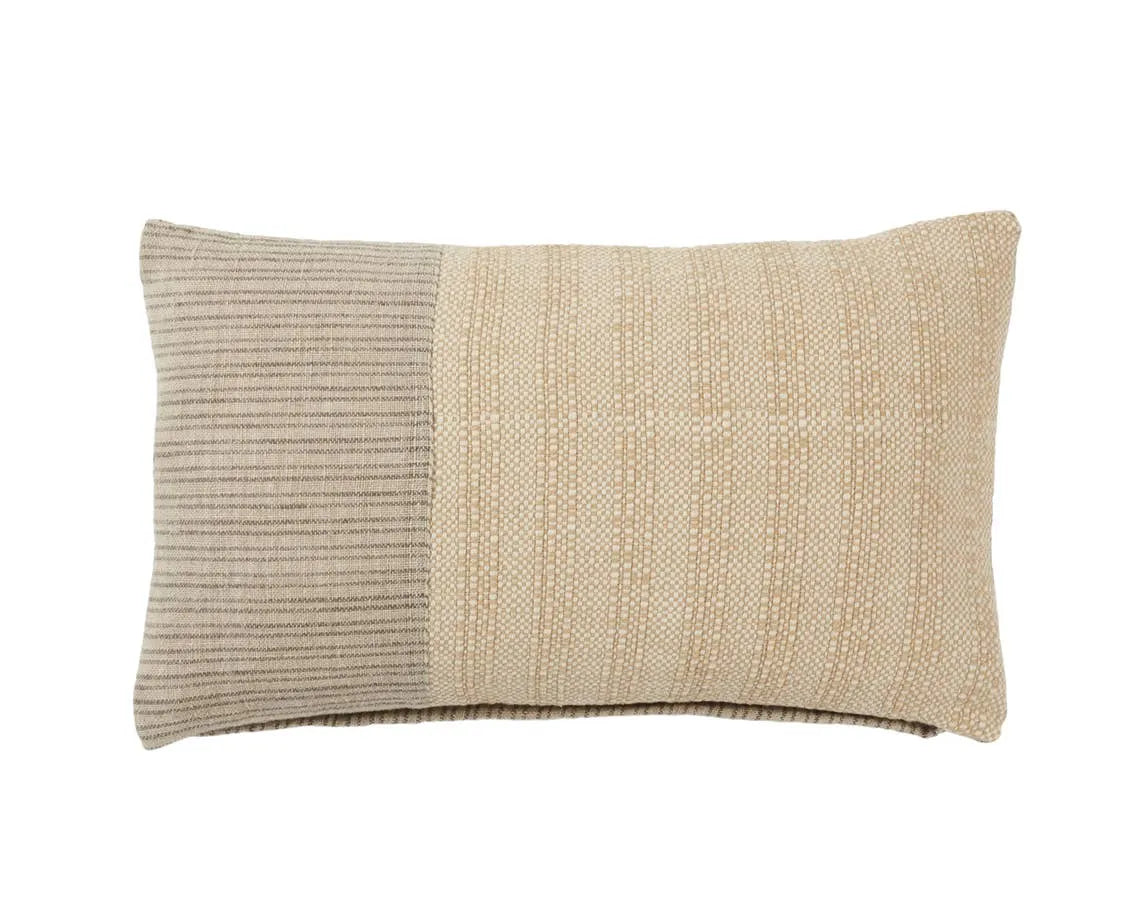 Tanzy TAN10 Cream/Light Brown Pillow - Baconco