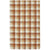 Tartan TRA-10 Orange Rug - Baconco