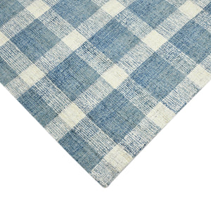 Tartan TRA-11 Blue Rug - Baconco