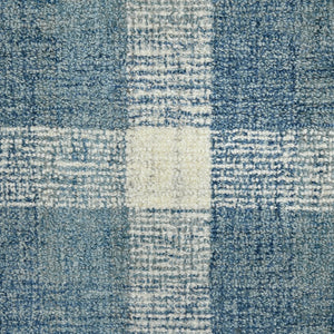 Tartan TRA-11 Blue Rug - Baconco