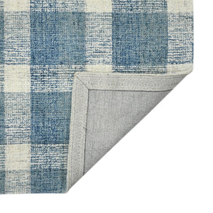 Tartan TRA-11 Blue Rug - Baconco