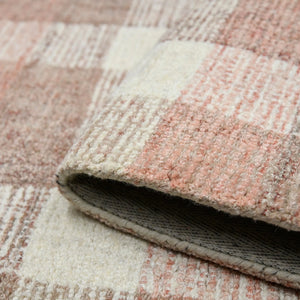 Tartan TRA-14 Rose Gold Rug - Baconco