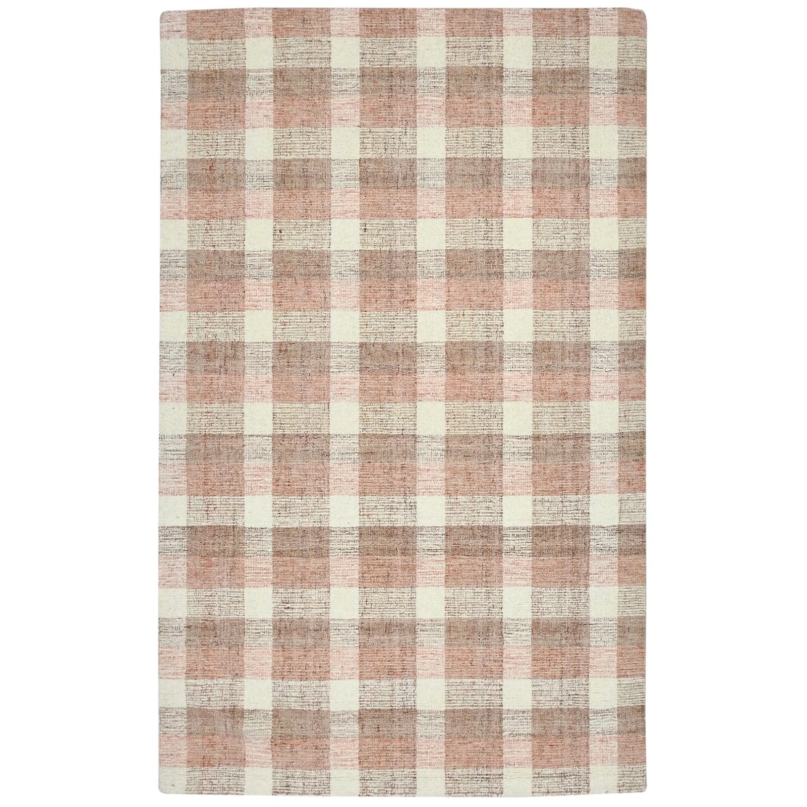 Tartan TRA-14 Rose Gold Rug - Baconco