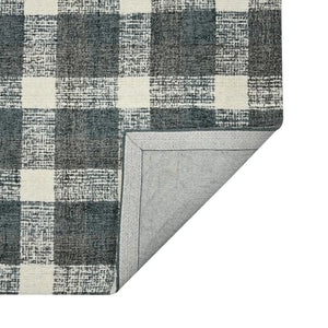 Tartan TRA-8 Dark Grey Rug - Baconco