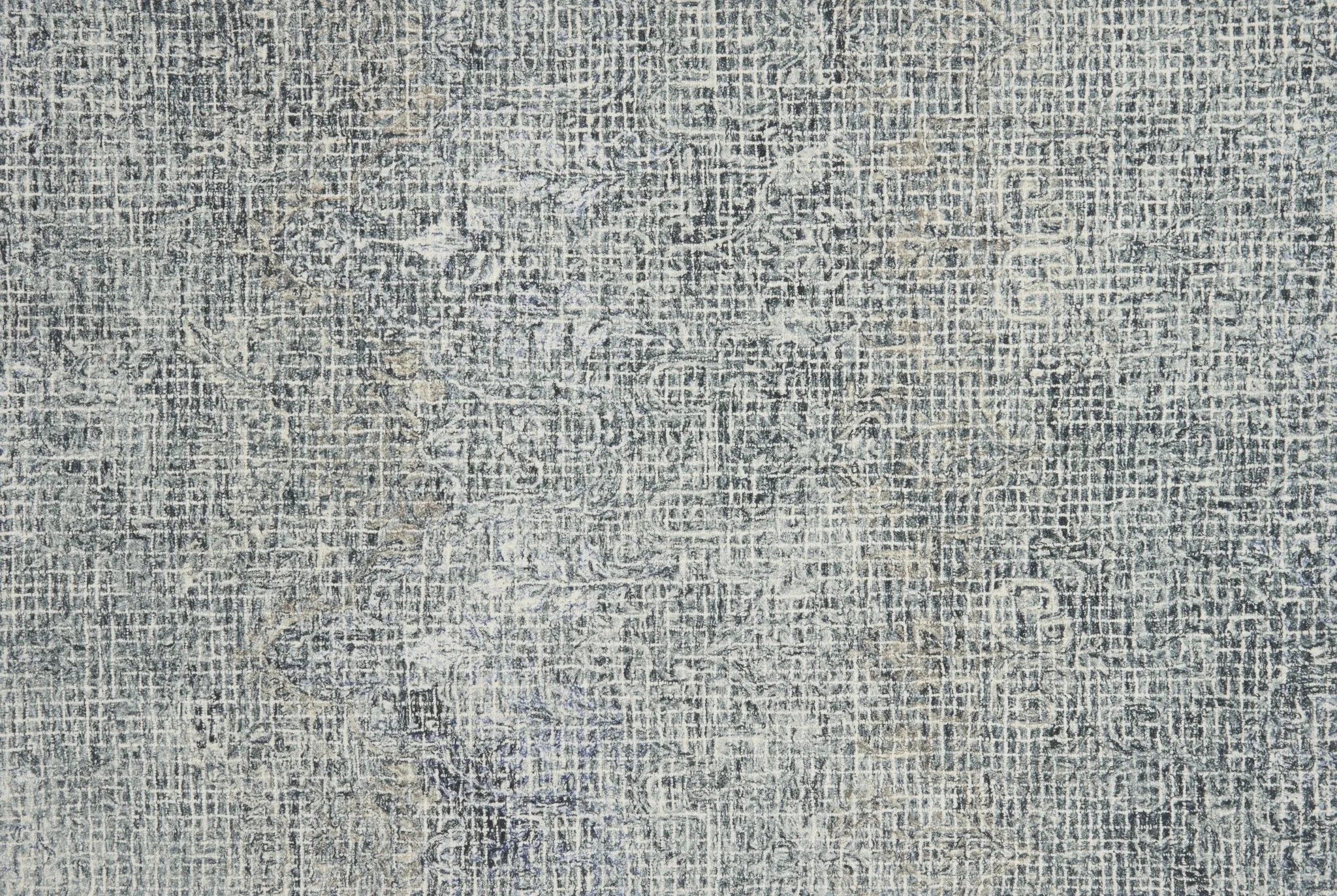 Tatum TW 04 Ink / Blue Rug - Baconco