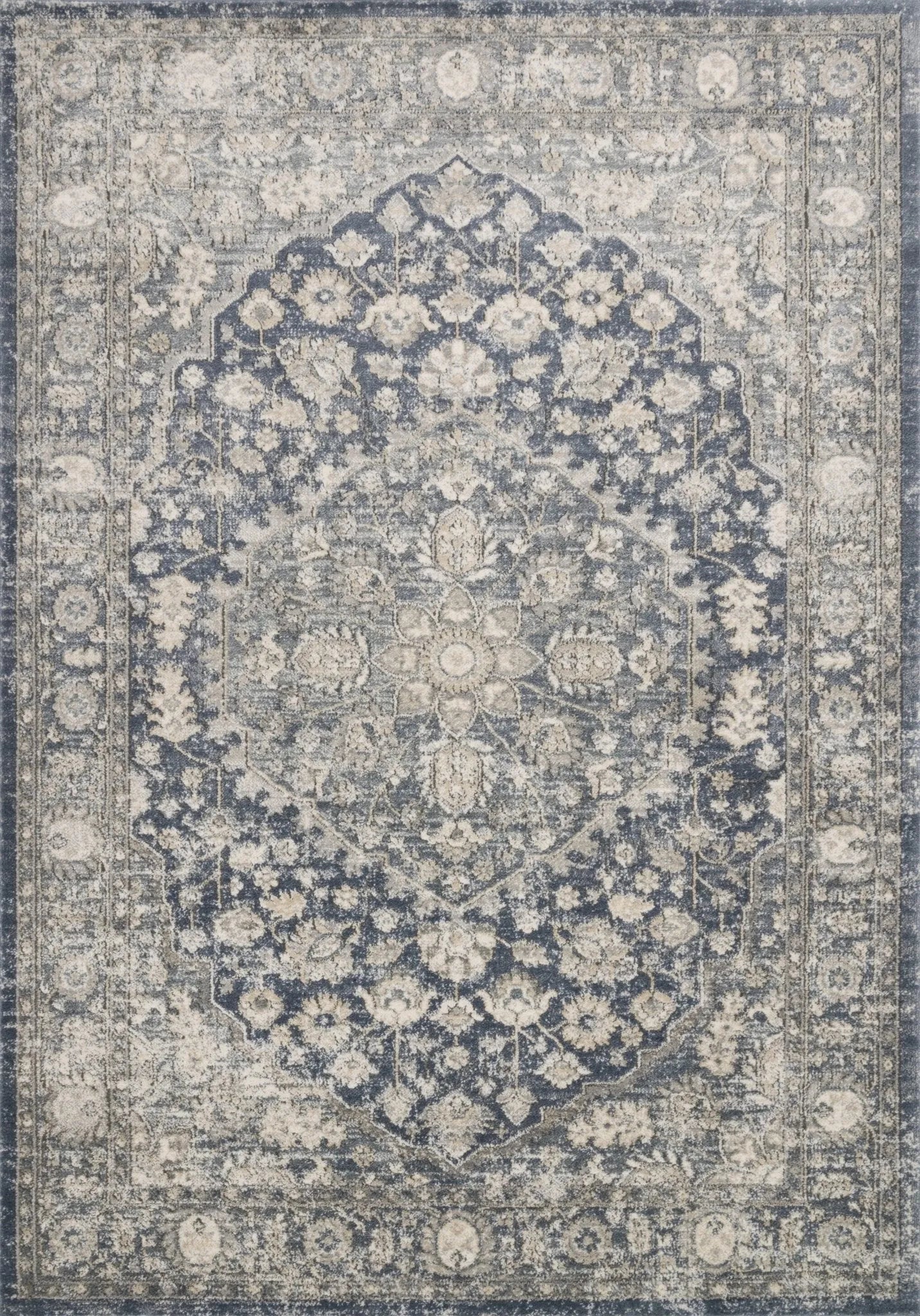 Teagan TEA-01 Denim/Mist Rug - Baconco