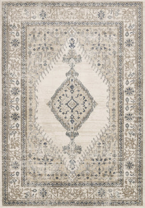 Teagan TEA-02 Oatmeal/Ivory Rug - Baconco