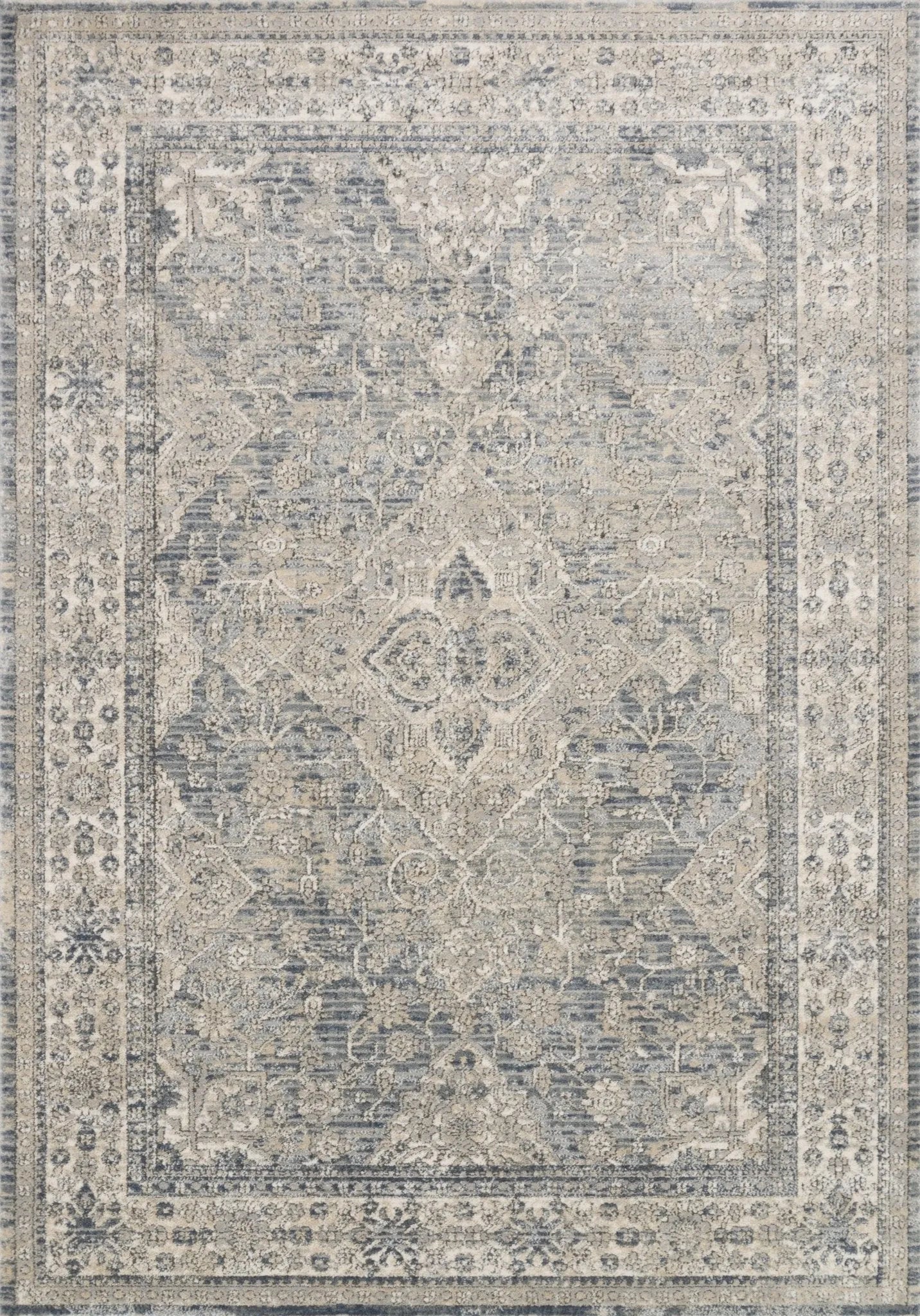 Teagan TEA-04 Sky/Natural Rug - Baconco