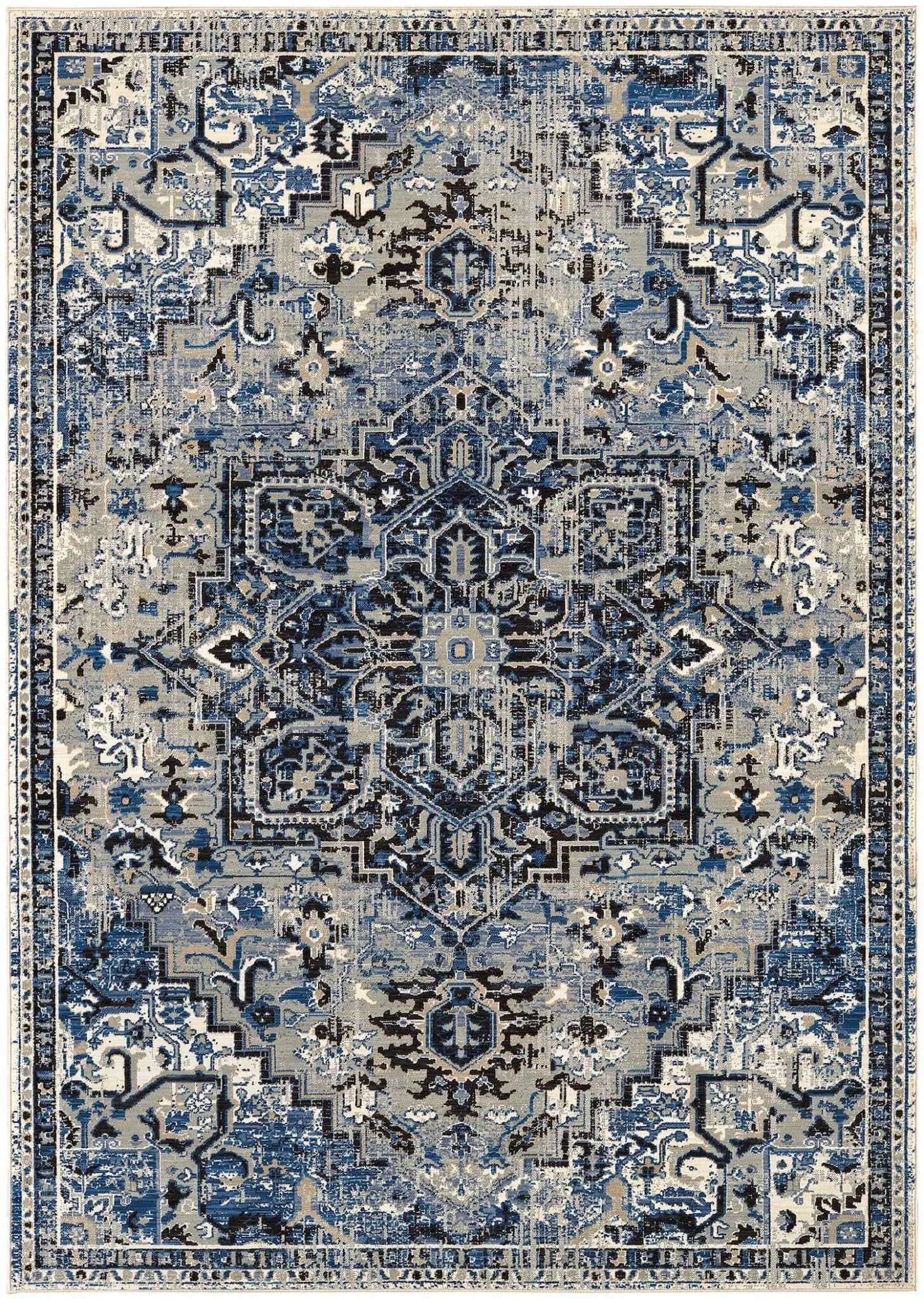 Tempest Perception Cobalt 91986 D9339 Rug - Baconco