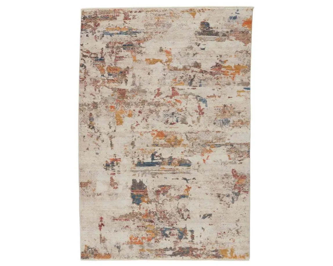 Terra TRR02 Ivory/Blue Rug - Baconco