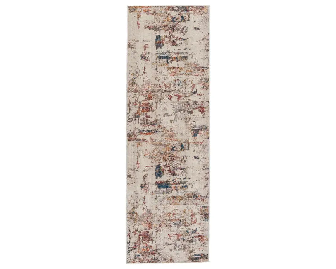 Terra TRR02 Ivory/Blue Rug - Baconco