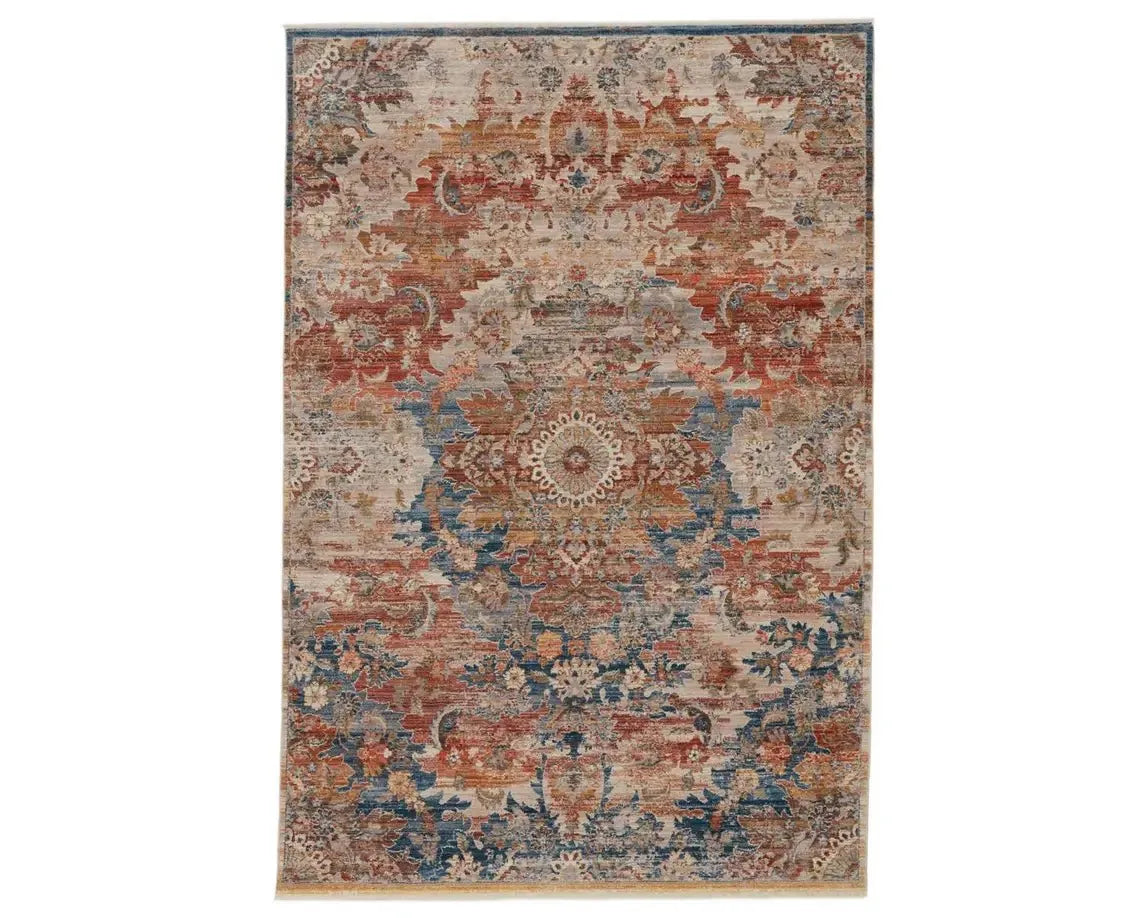 Terra TRR05 Red/Orange Rug - Baconco