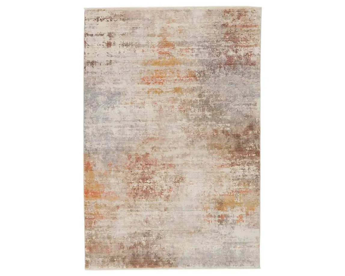 Terra TRR07 Orange/Grey Rug - Baconco