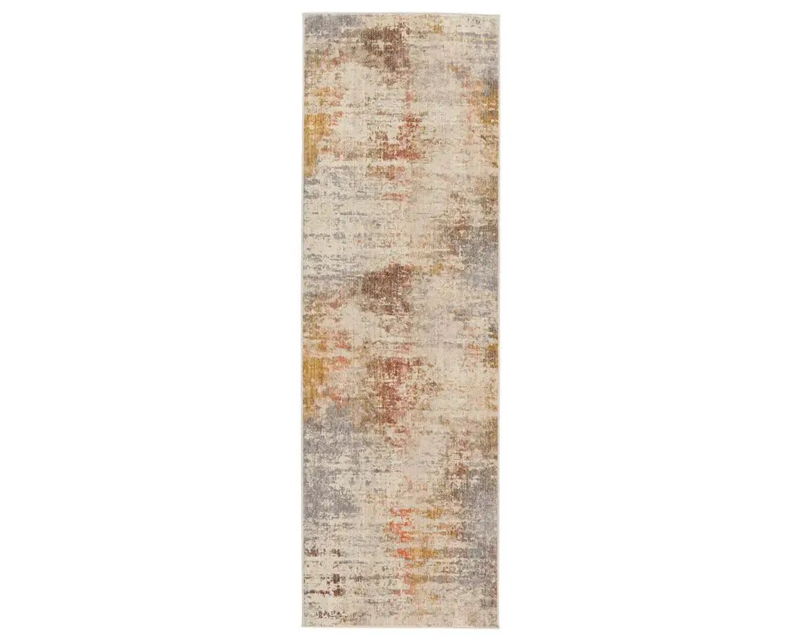 Terra TRR07 Orange/Grey Rug - Baconco