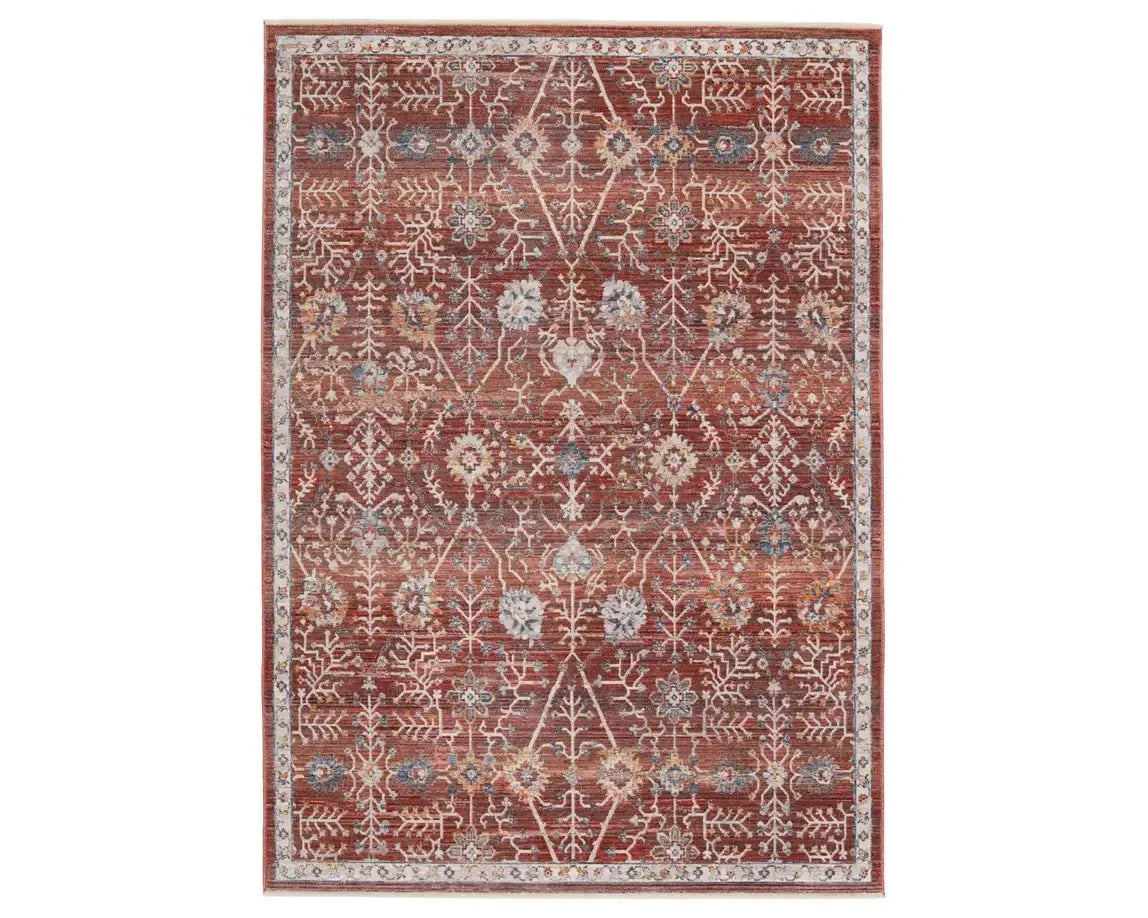 Terra TRR14 Red/Blue Rug - Baconco