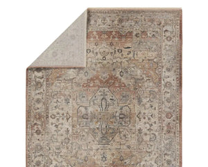 Terra TRR16 Pink/Light Brown Rug - Baconco