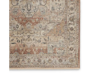 Terra TRR16 Pink/Light Brown Rug - Baconco