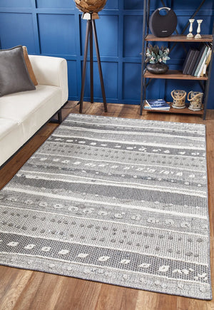 Terrace 6761 Terrain Grey Rug - Baconco