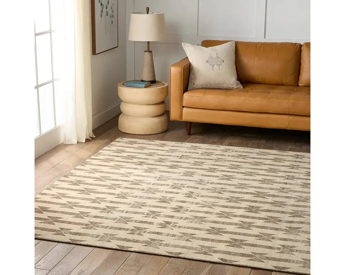 Tessera TSS01 Cream/Grey Rug - Baconco