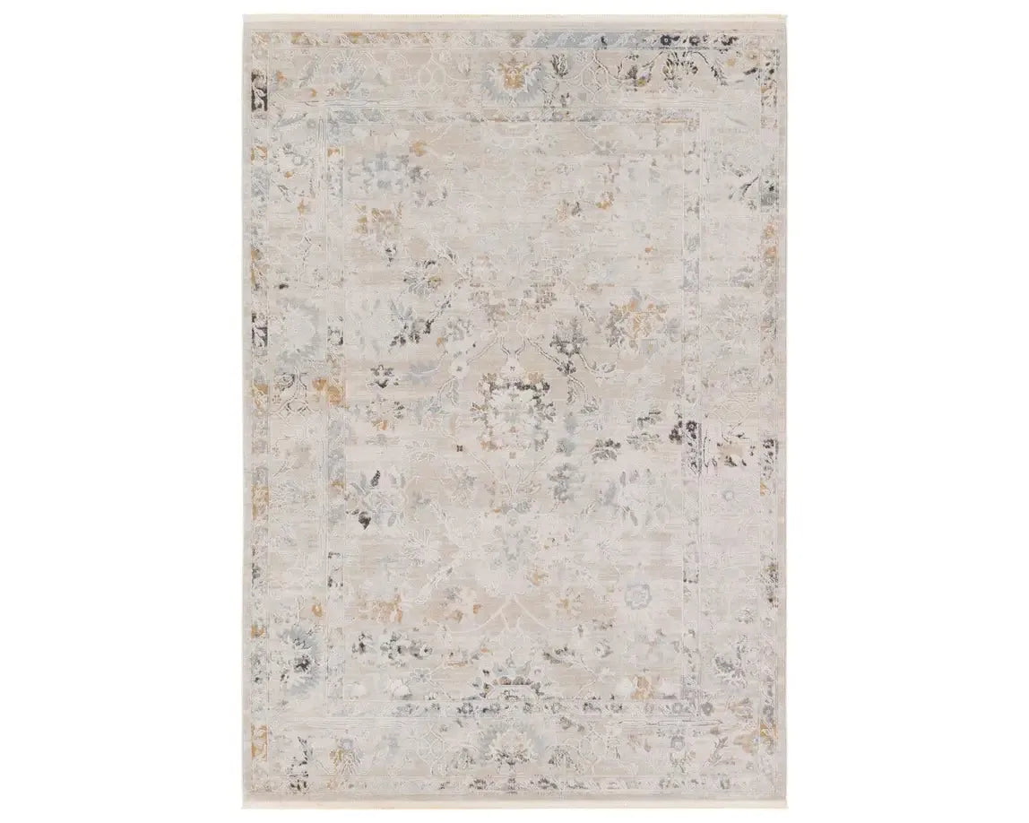 Thalia THA02 Grey/Cream Rug - Baconco