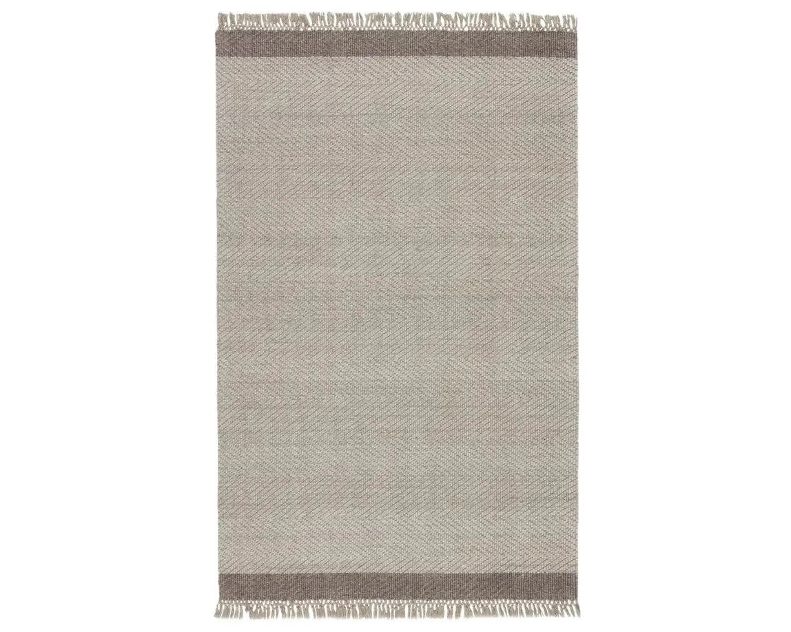 The Weekend TWK03 Grey/Ivory Rug - Baconco