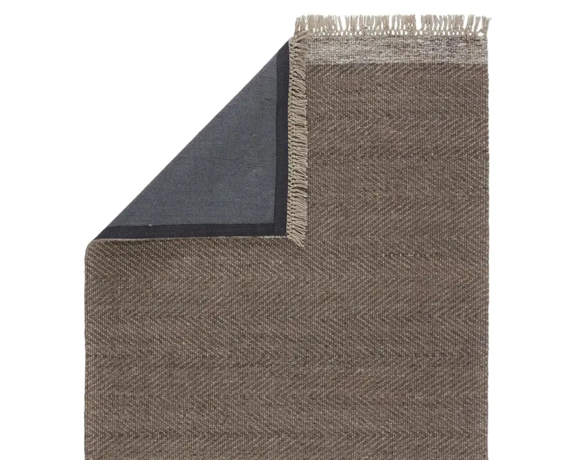 The Weekend TWK04 Brown/Grey Rug - Baconco