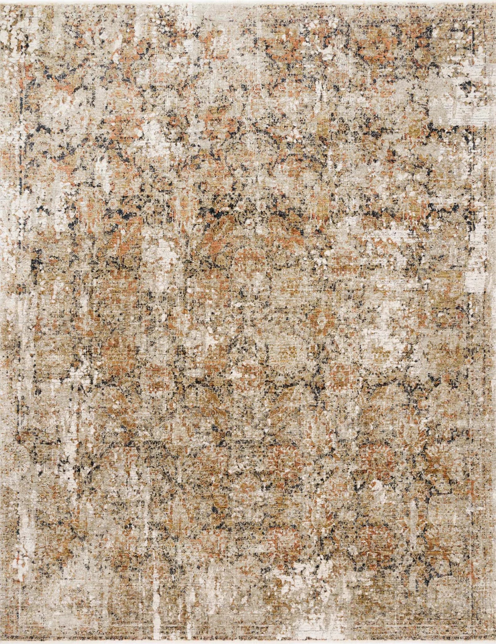 Theia THE-02 Taupe/Gold Rug - Baconco