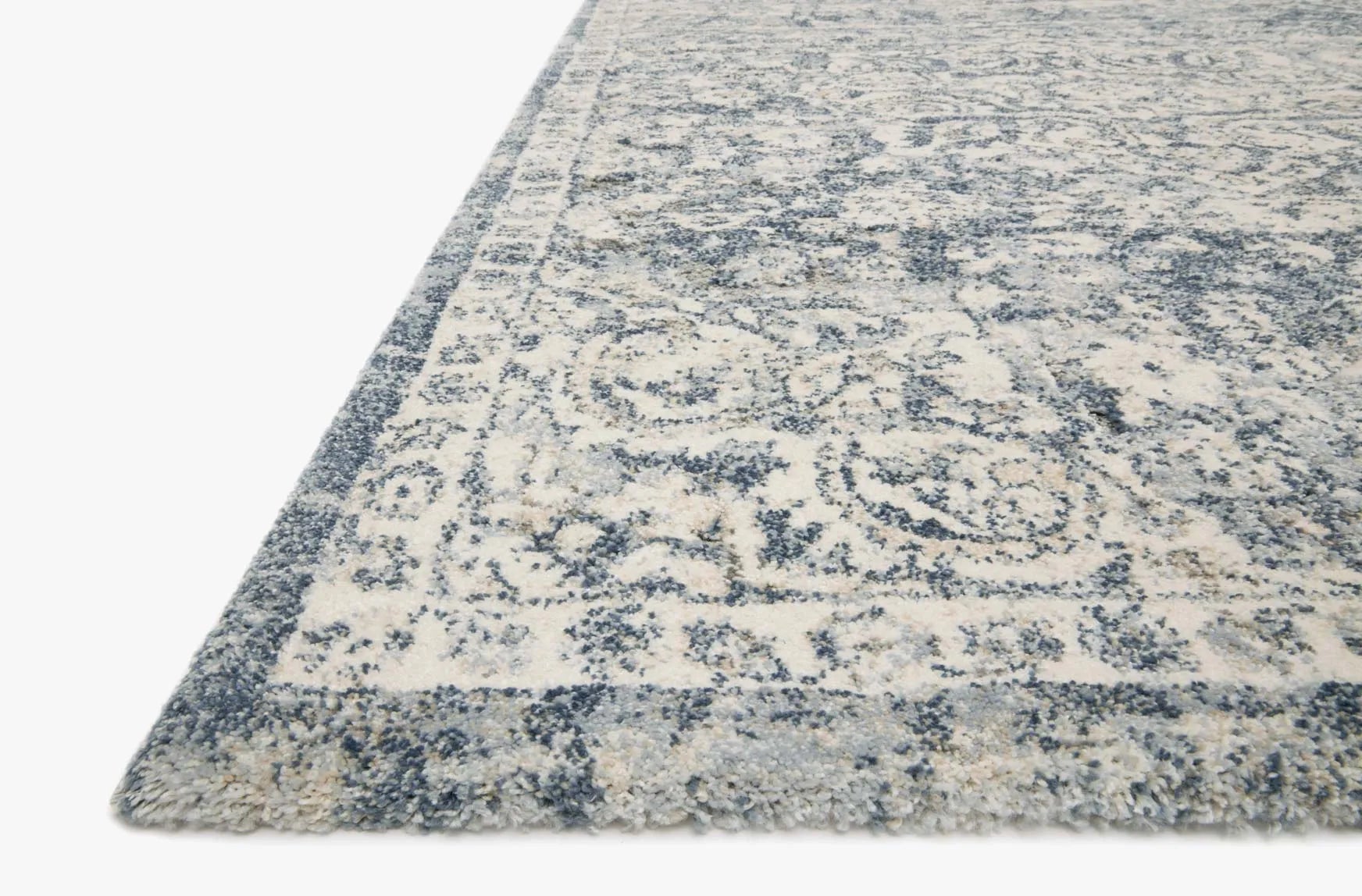 Theory Thy-02 Ivory/Blue Rug - Baconco