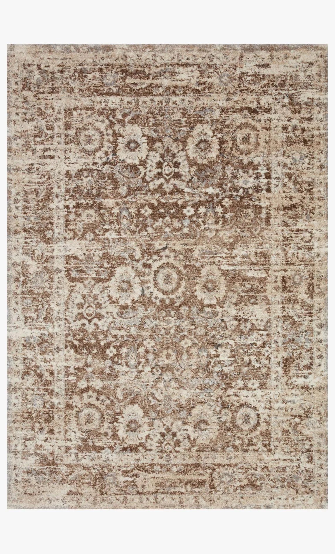 Theory Thy-06 Mocha/Natural Rug - Baconco