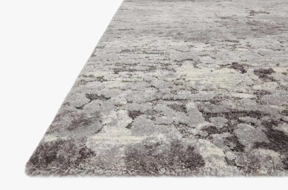 Theory Thy-08 Charcoal/Grey Rug - Baconco