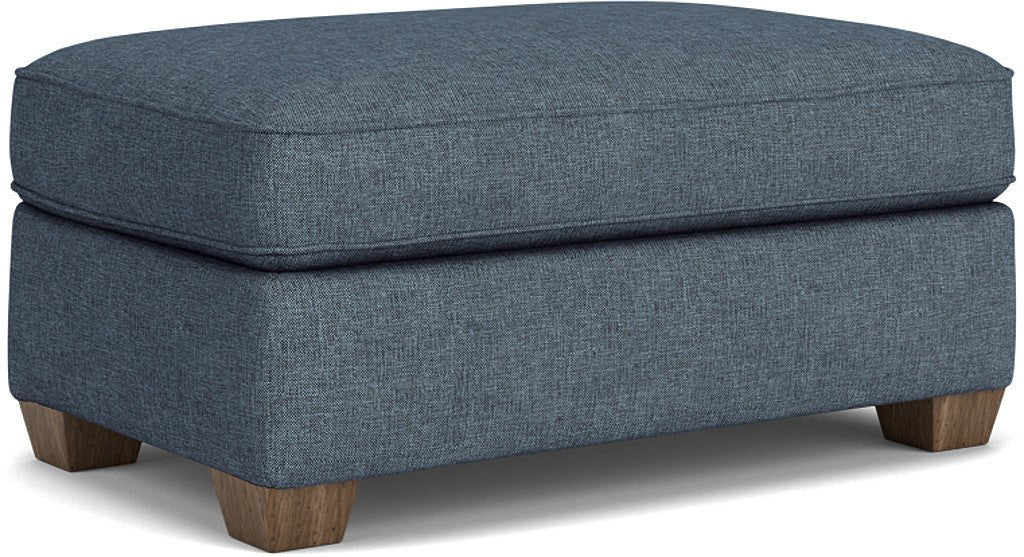 Thornton Custom Fabric Cocktail Ottoman - Baconco